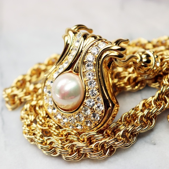 VINTAGE KENNETH LANE FRANCE WORLD TOUR NECKLACE - Picture 7 of 16